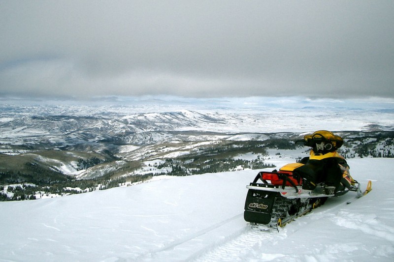 Snowmobiling Utah